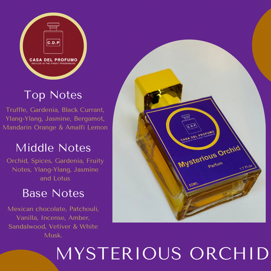 Mysterious Orchid Luxury Unisex Parfum (50ML)