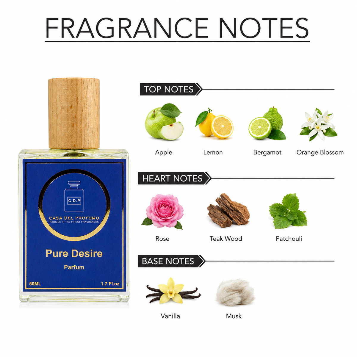Pure Desire (50ML, Parfum)